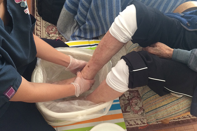 スタッフの声／訪問看護師